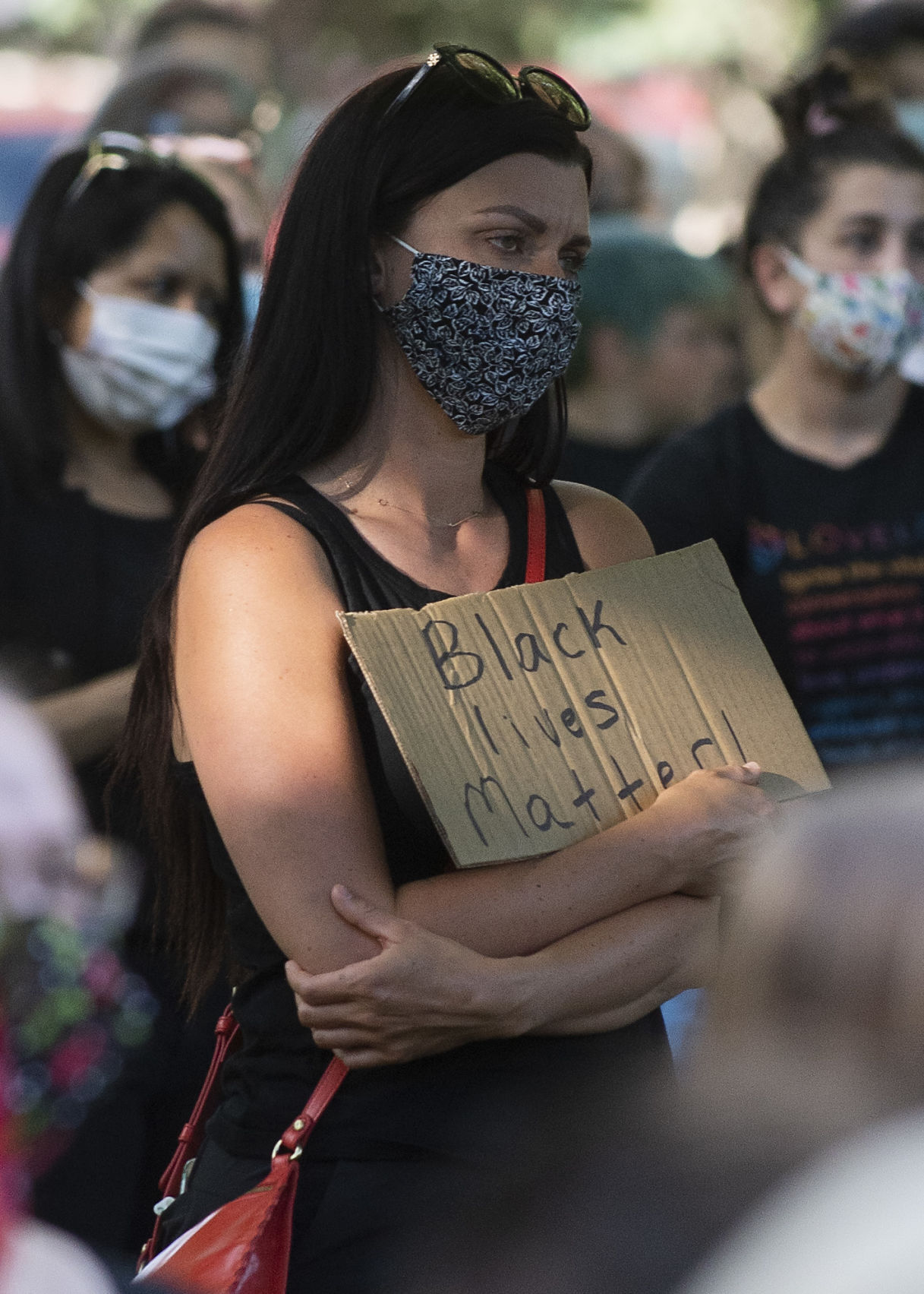 A vigil for George Floyd and others